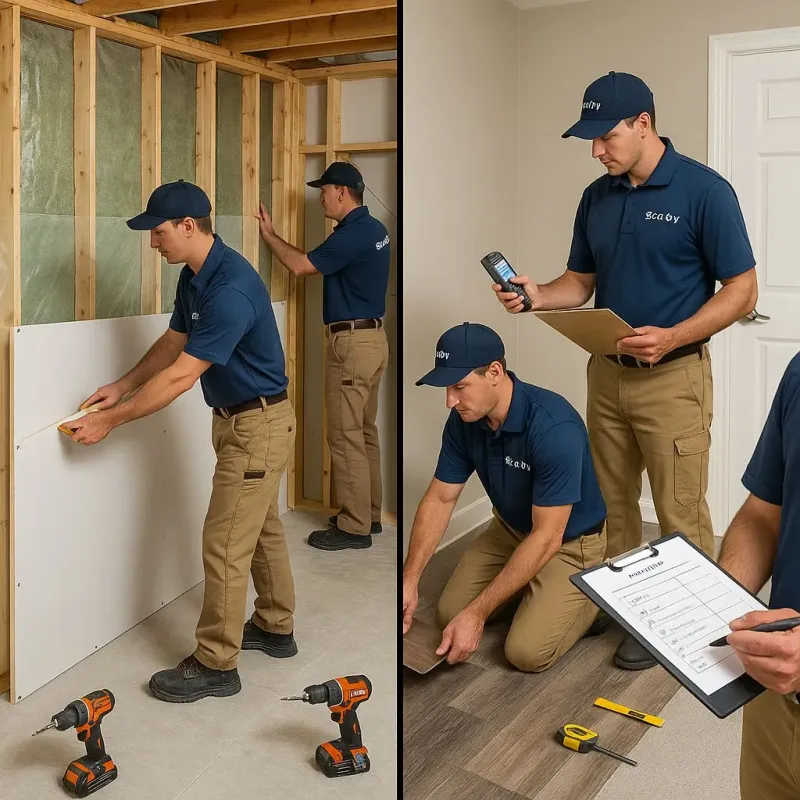 Repairs and Reconstruction process in Windsor Locks, CT